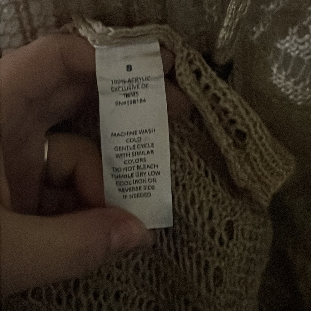 Crochet Cardigan - Picture 7 of 8